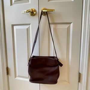 Coach leather bag